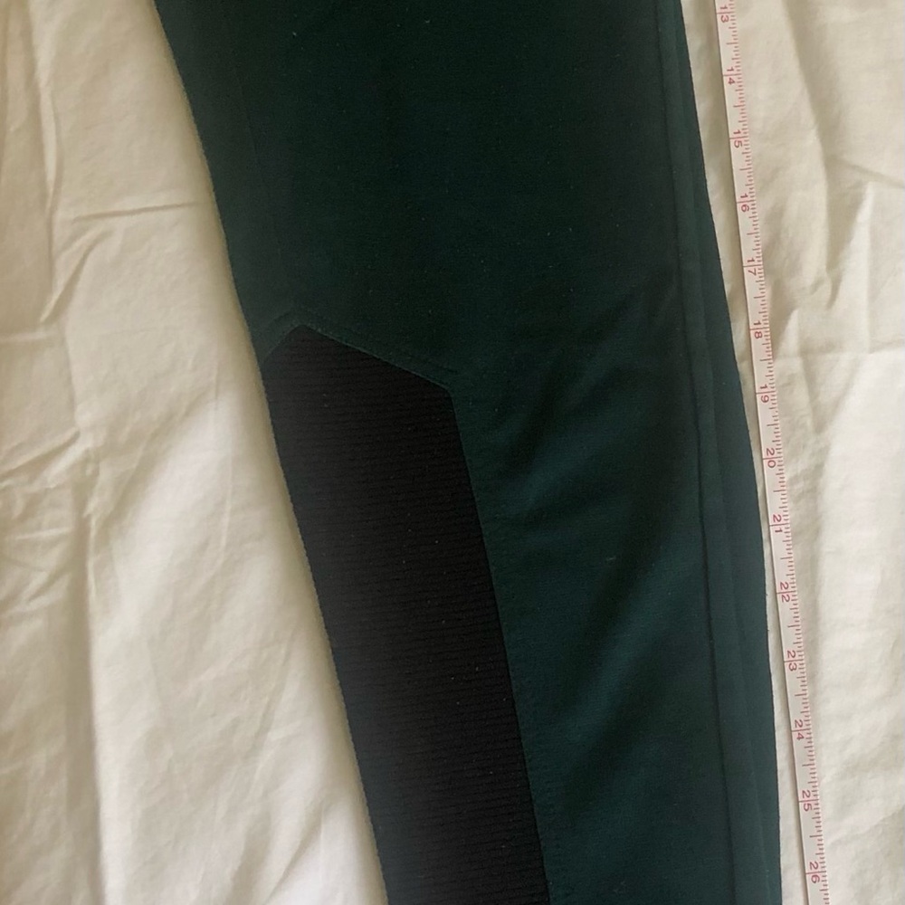 Green and Black Pants